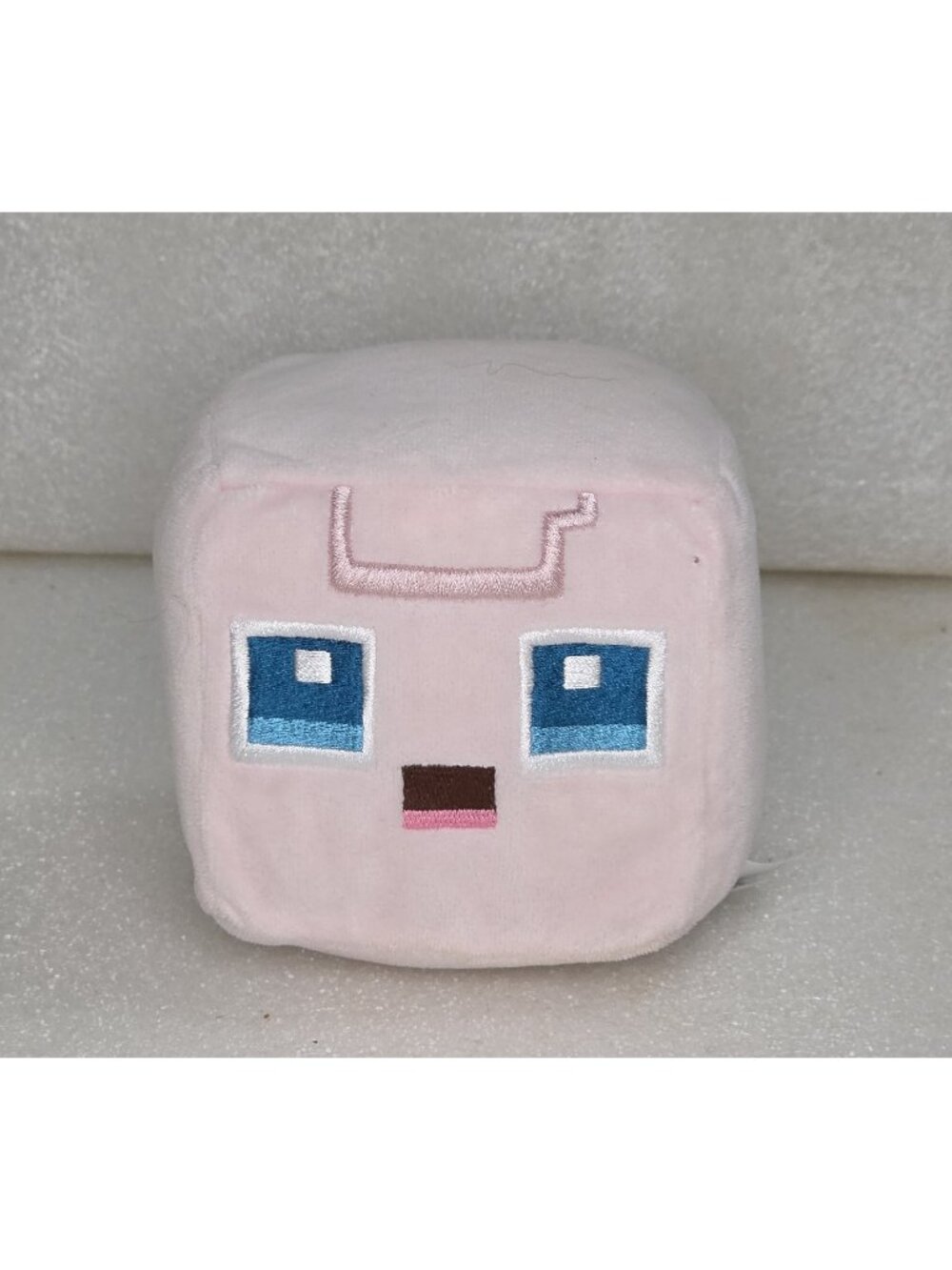 Jazwares‎ Pokémon Quest Jigglypuff Plush Cube Toy Figure Square Pillow Doll 4"